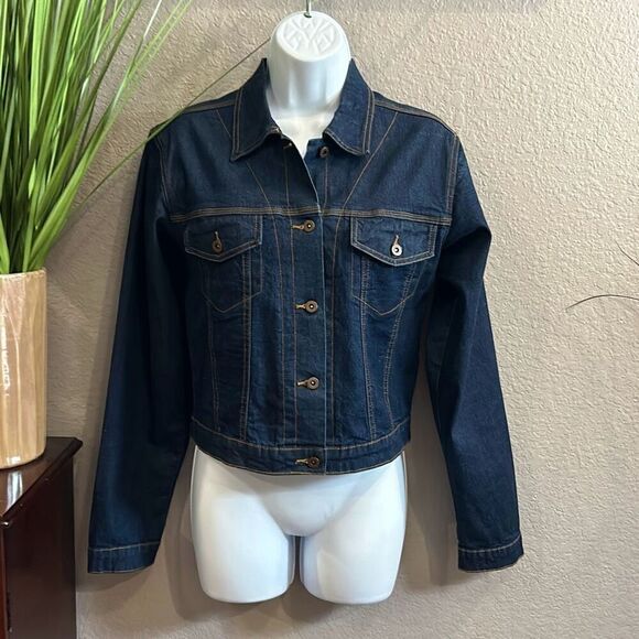 RB3 DNM Dark blue denim jacket size 12 - Picture 1 of 11